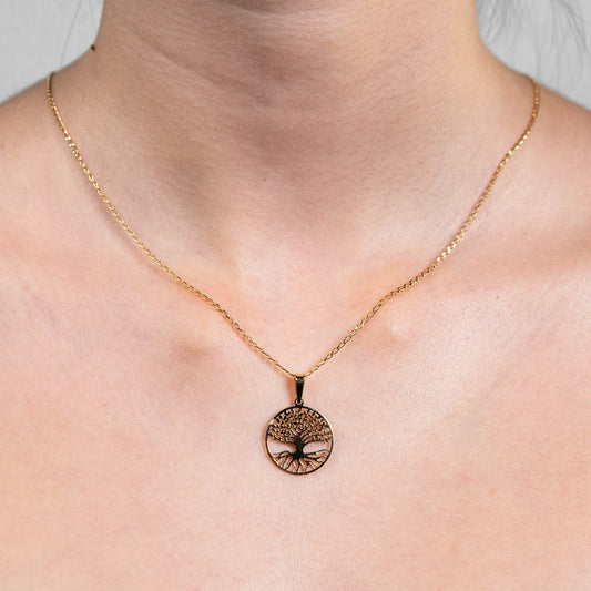 Colgante arbol de la vida Oro 18K