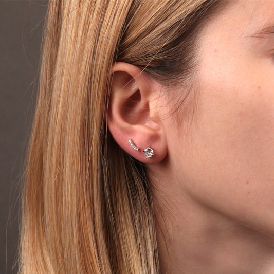 Pendientes Plata 925 circonitas