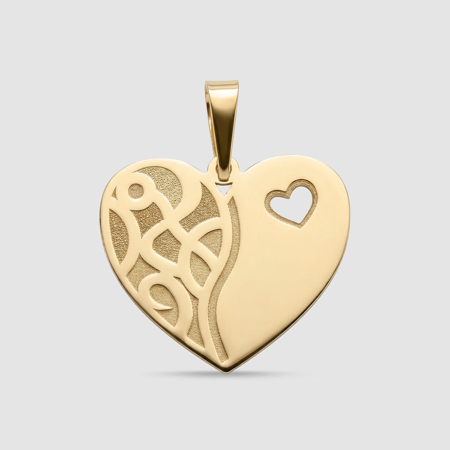 Colgante Corazon Oro 18 Kilates