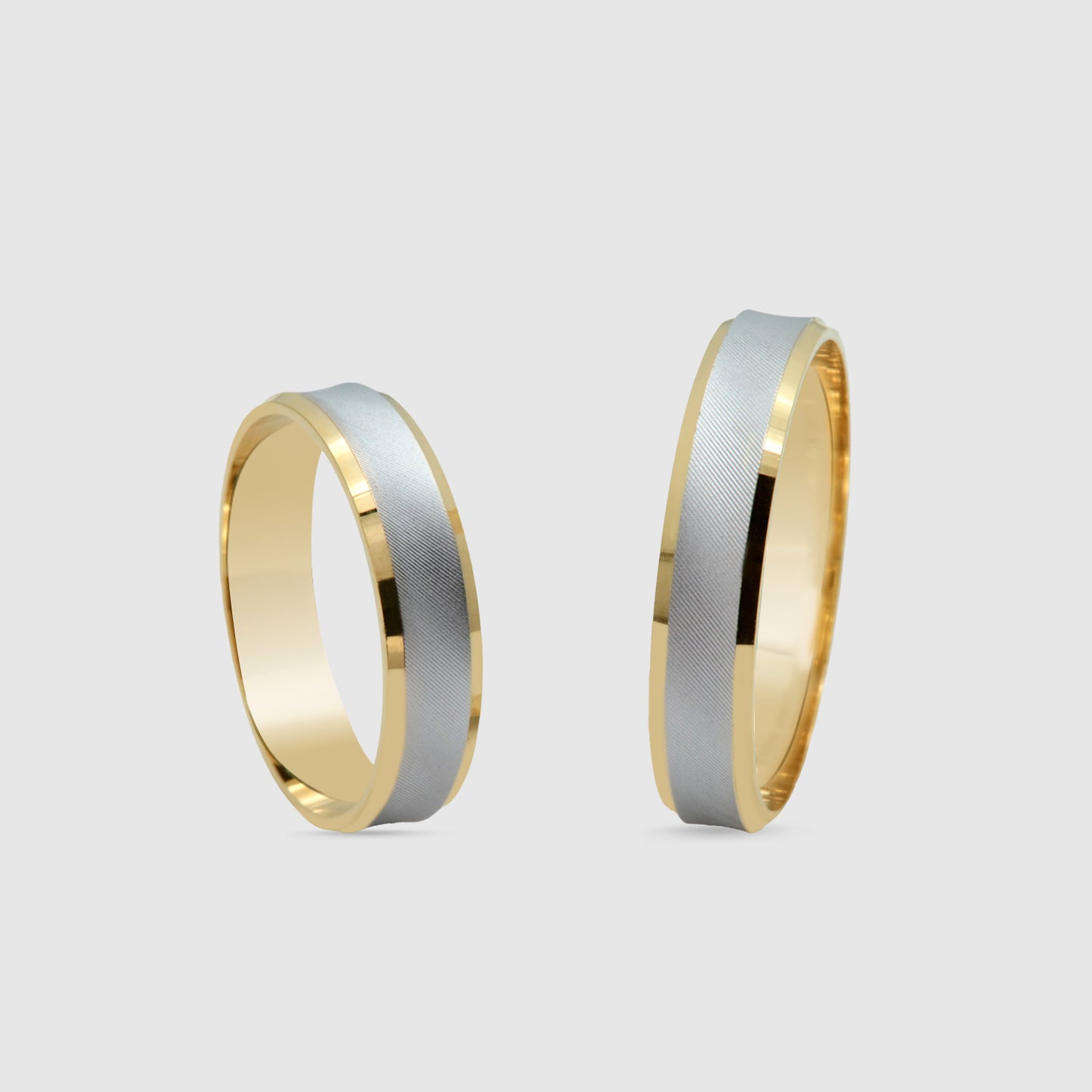 Alianza Oro 18K bicolor