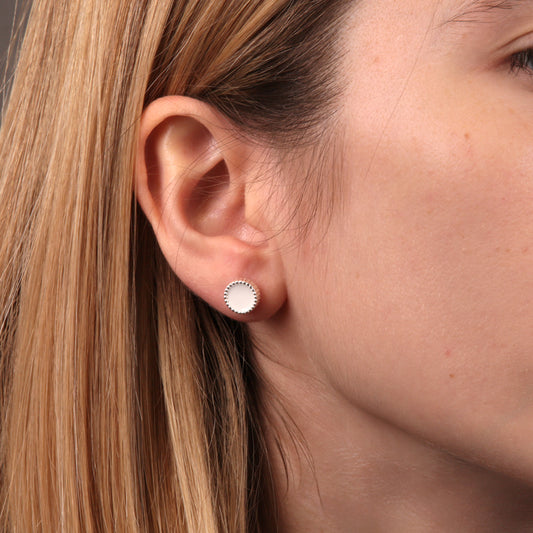 Pendientes Plata Círculo