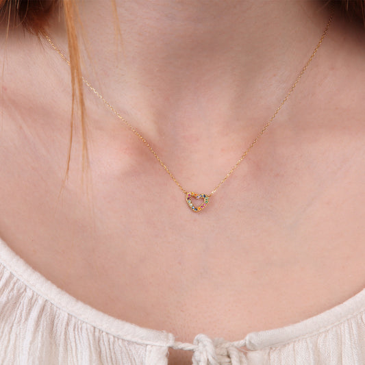 Gargantilla Oro 18K Corazón