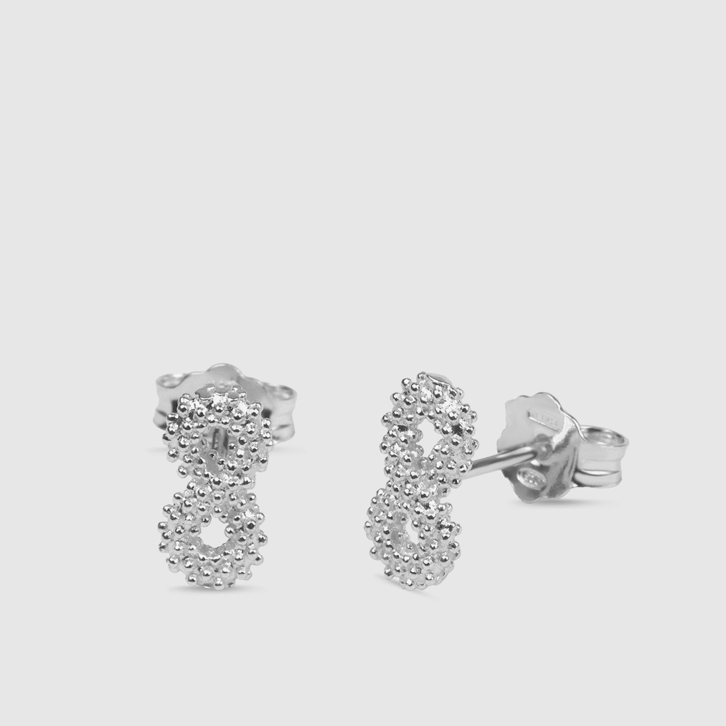 Pendientes Plata Infinito