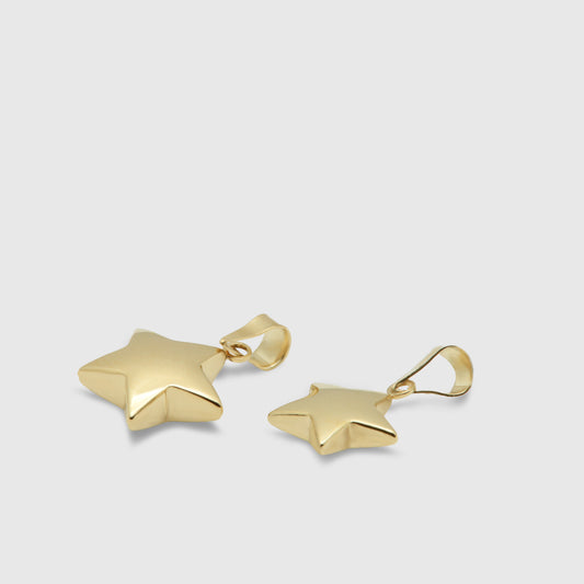 Colgante Smooth Star Oro 18K
