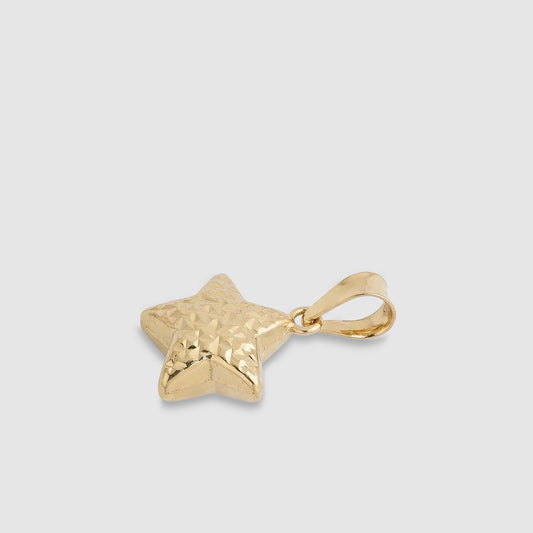 Colgante Stoned Star Oro 18K