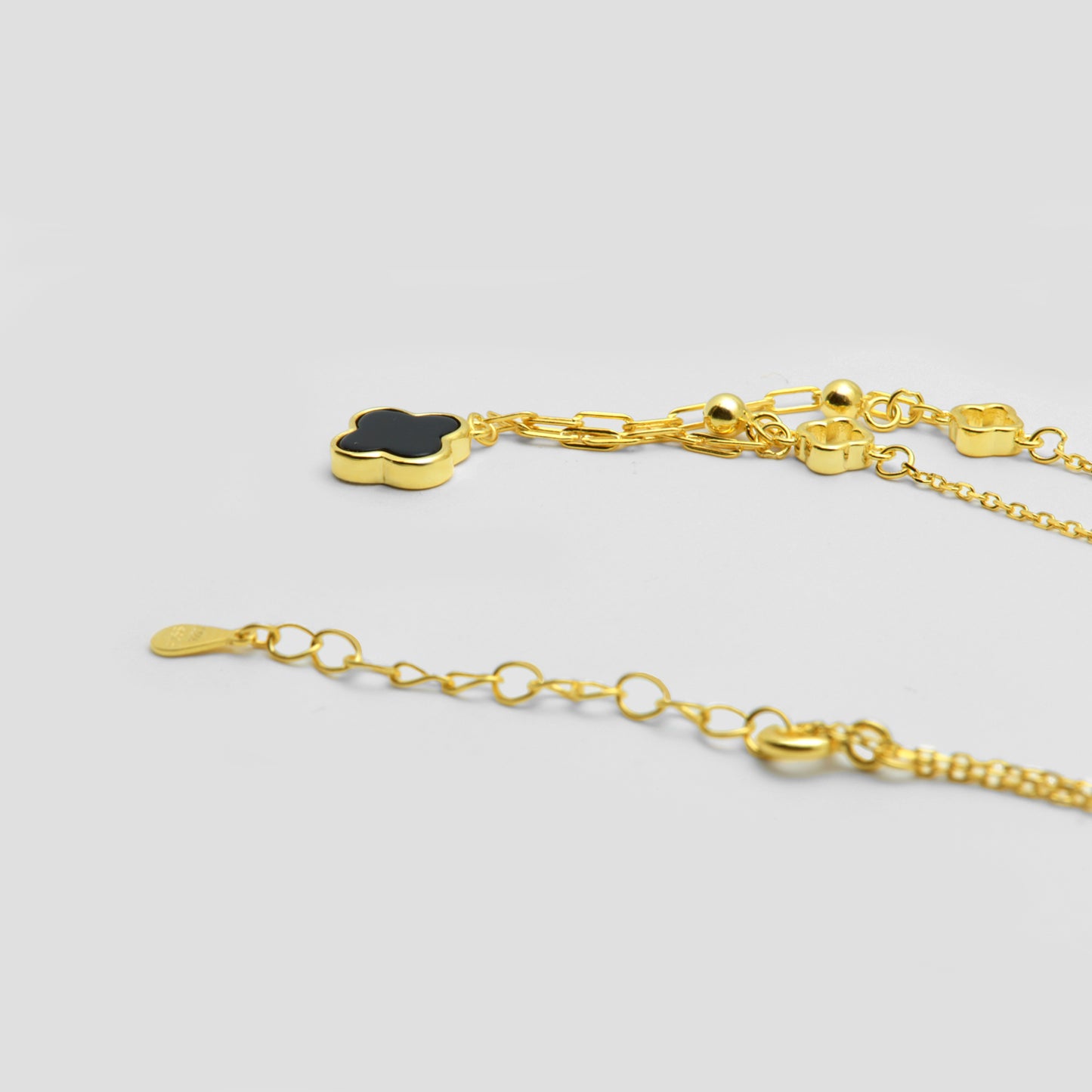 Gargantilla Velia Plata 925 Baño Oro.