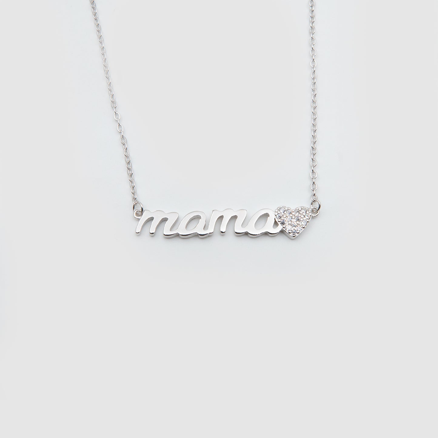 925 Silver 'MAMA' Choker