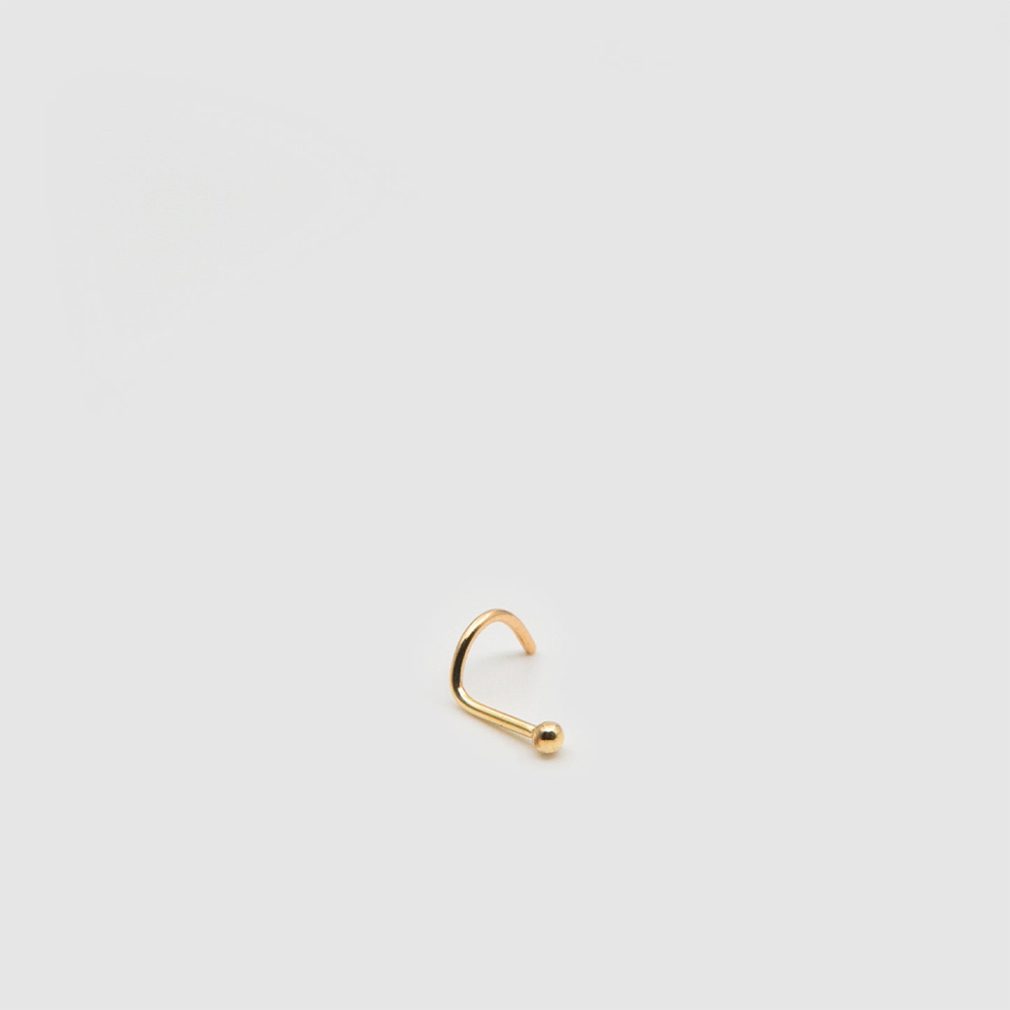 Piercing Oro 18K nostril mini bola