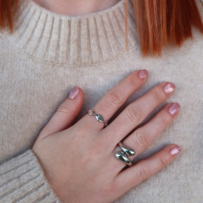 Anillo Plata 925 Espiral