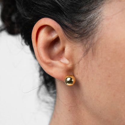 Classic 18K Gold Earrings