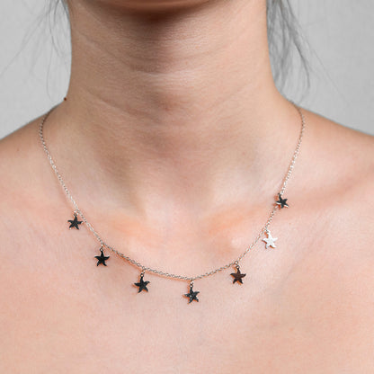 925 Silver Starfish Necklace