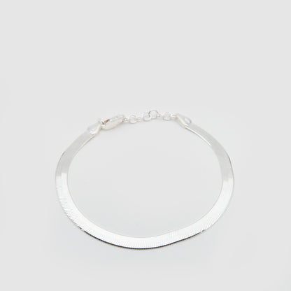 Pulsera Plata 925 plana