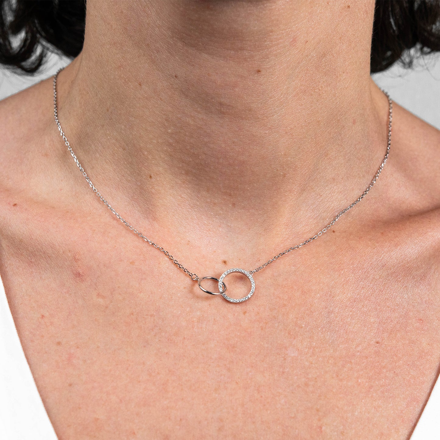 925 Silver Hoops Choker