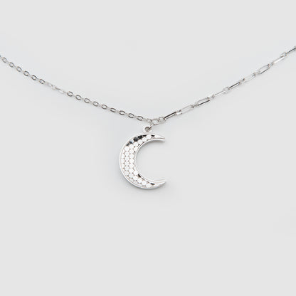 925 Silver Moon Choker