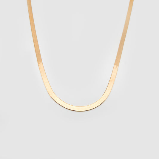 Golden silver choker