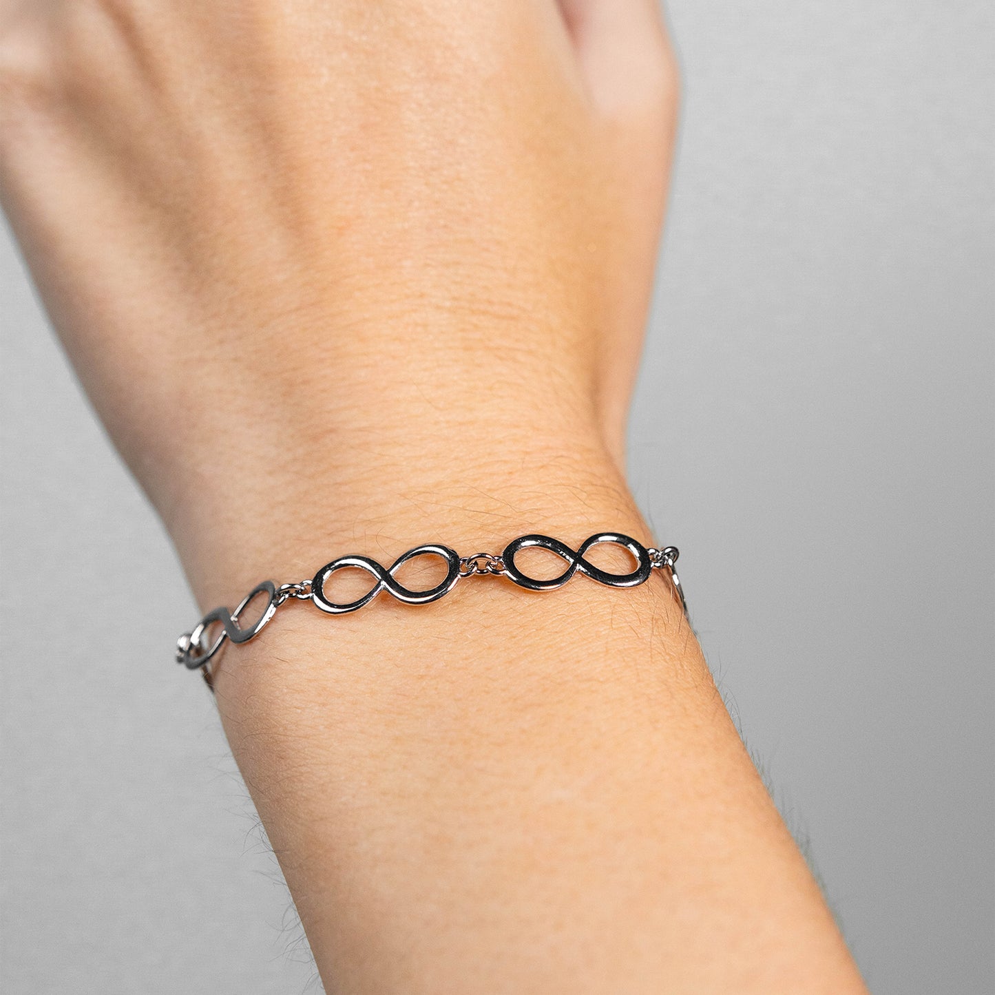 Infinity 925 Silver Bracelet