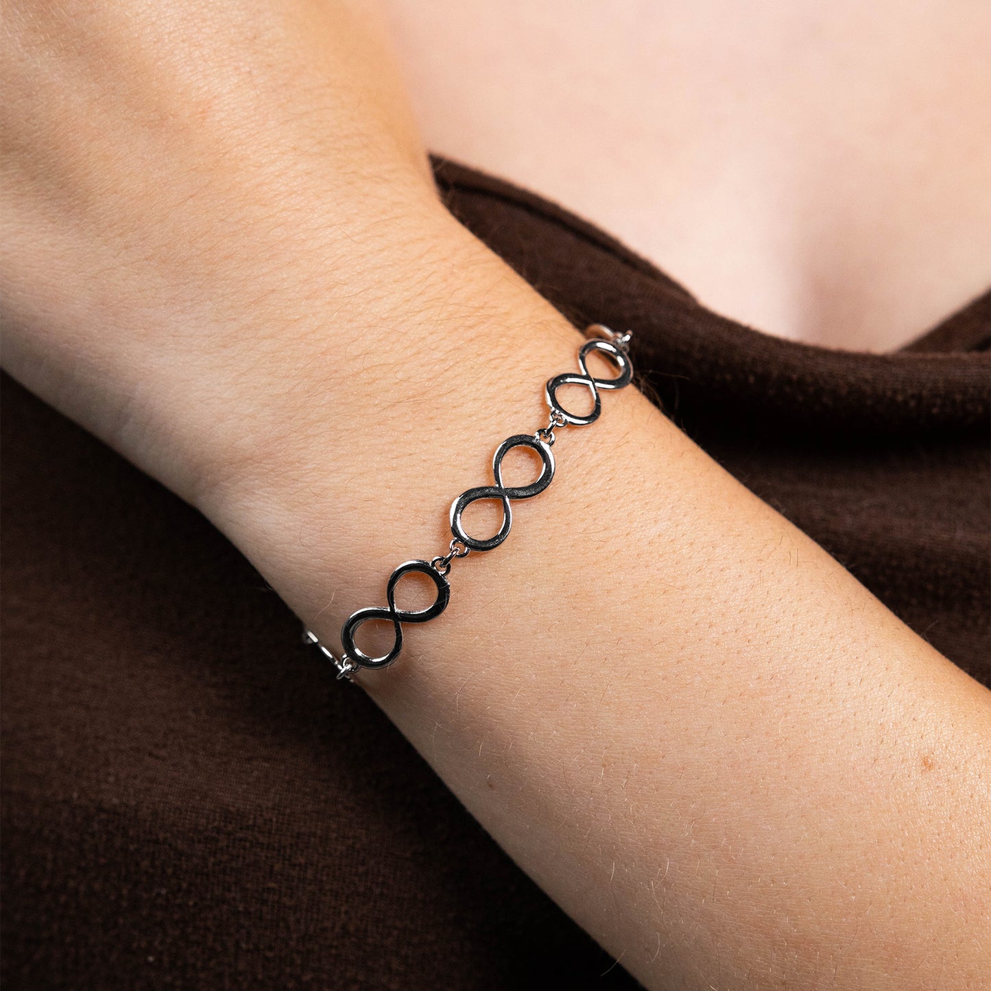 Infinity 925 Silver Bracelet