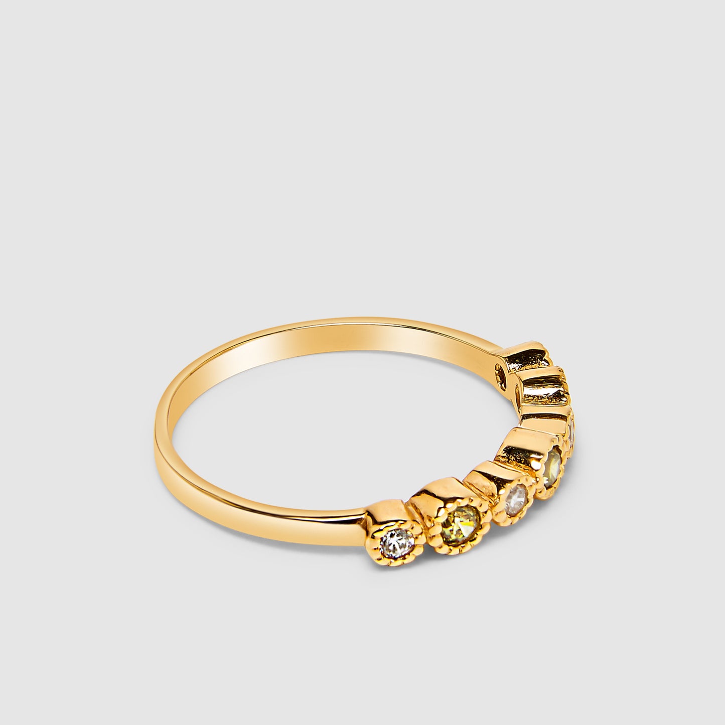 Gold Cake Ring