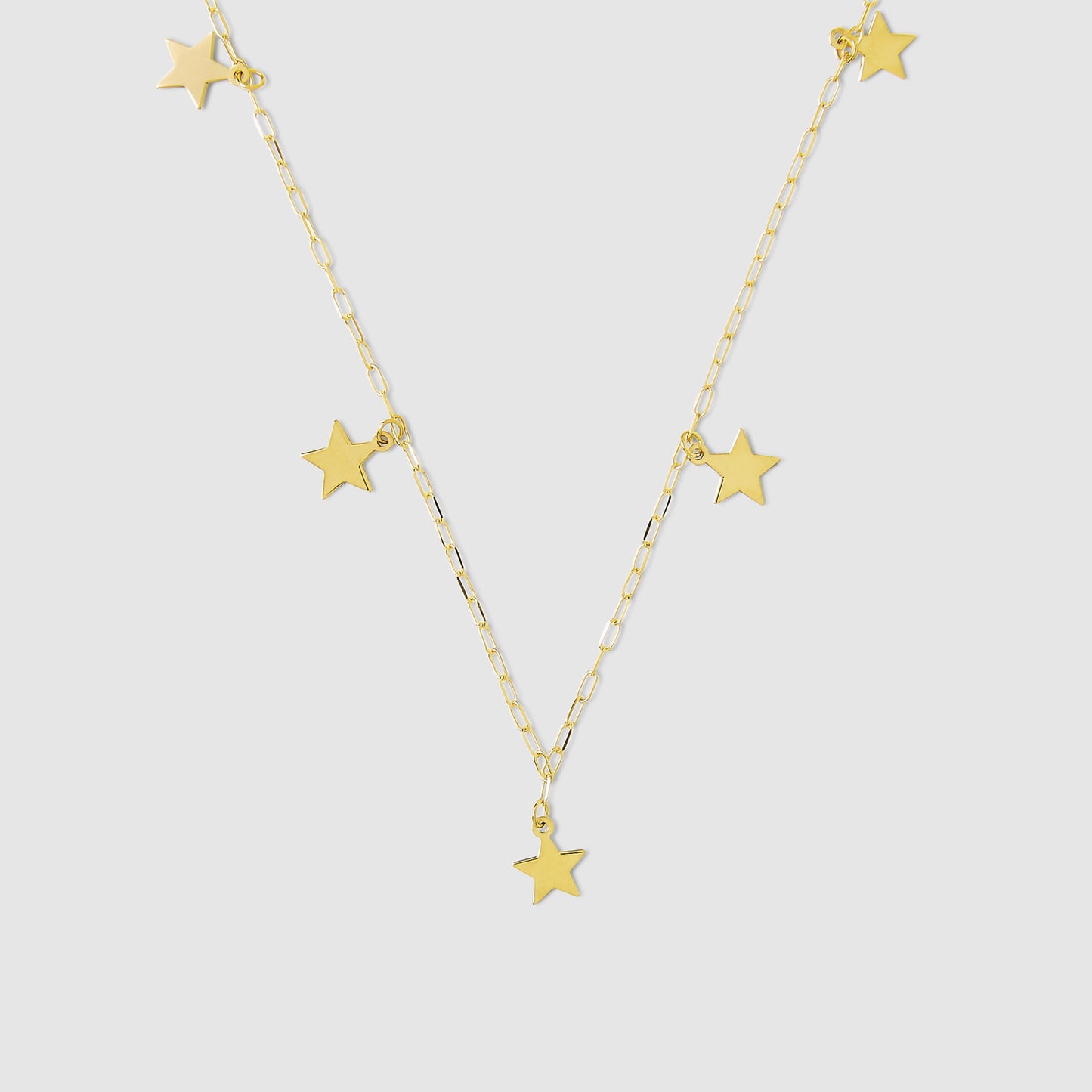 Gargantilla Estrellas Oro 18K