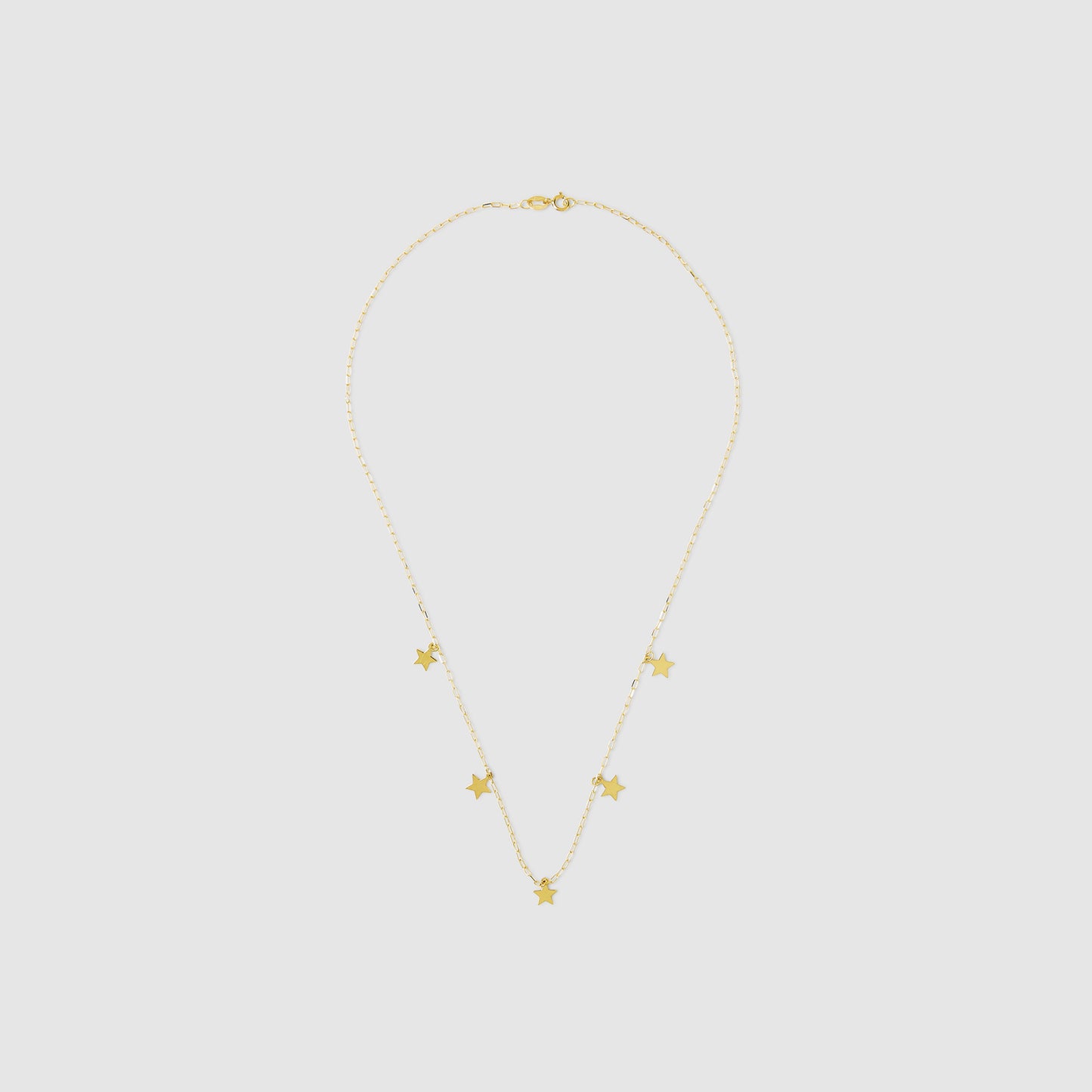 18K Gold Stars Choker