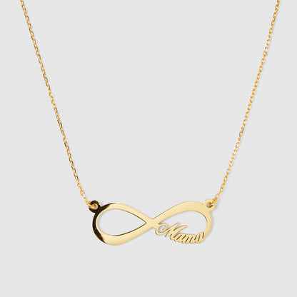 Mom Infinity Choker 18K Gold