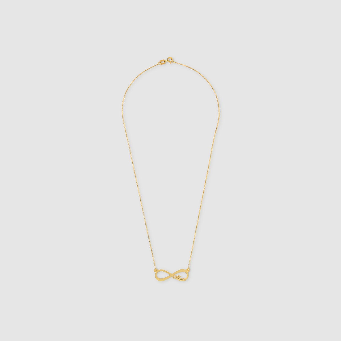 Mom Infinity Choker 18K Gold