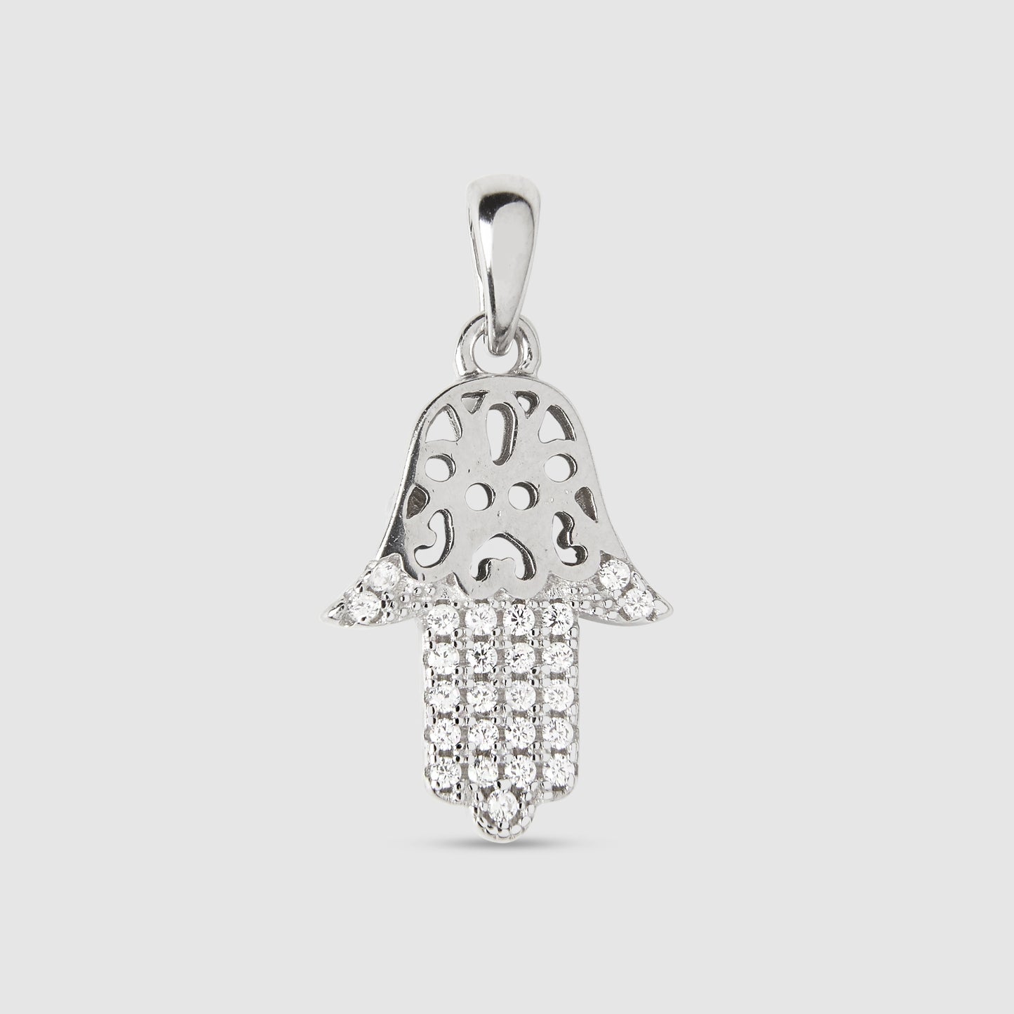 925 Silver Pendant Hand of Fatima