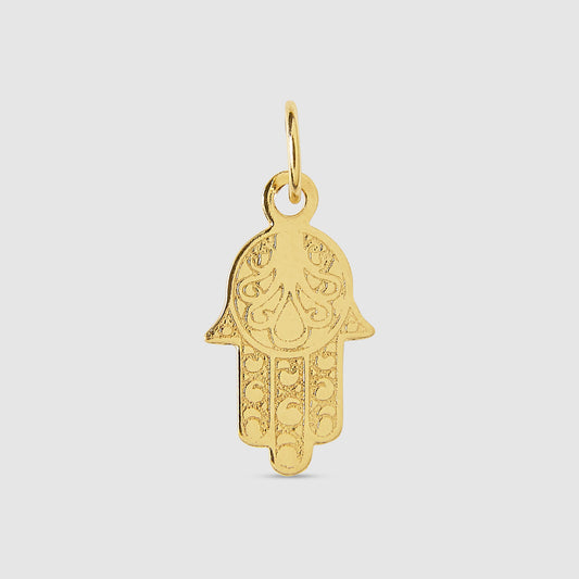 Hand of Fatima Pendant 18K gold