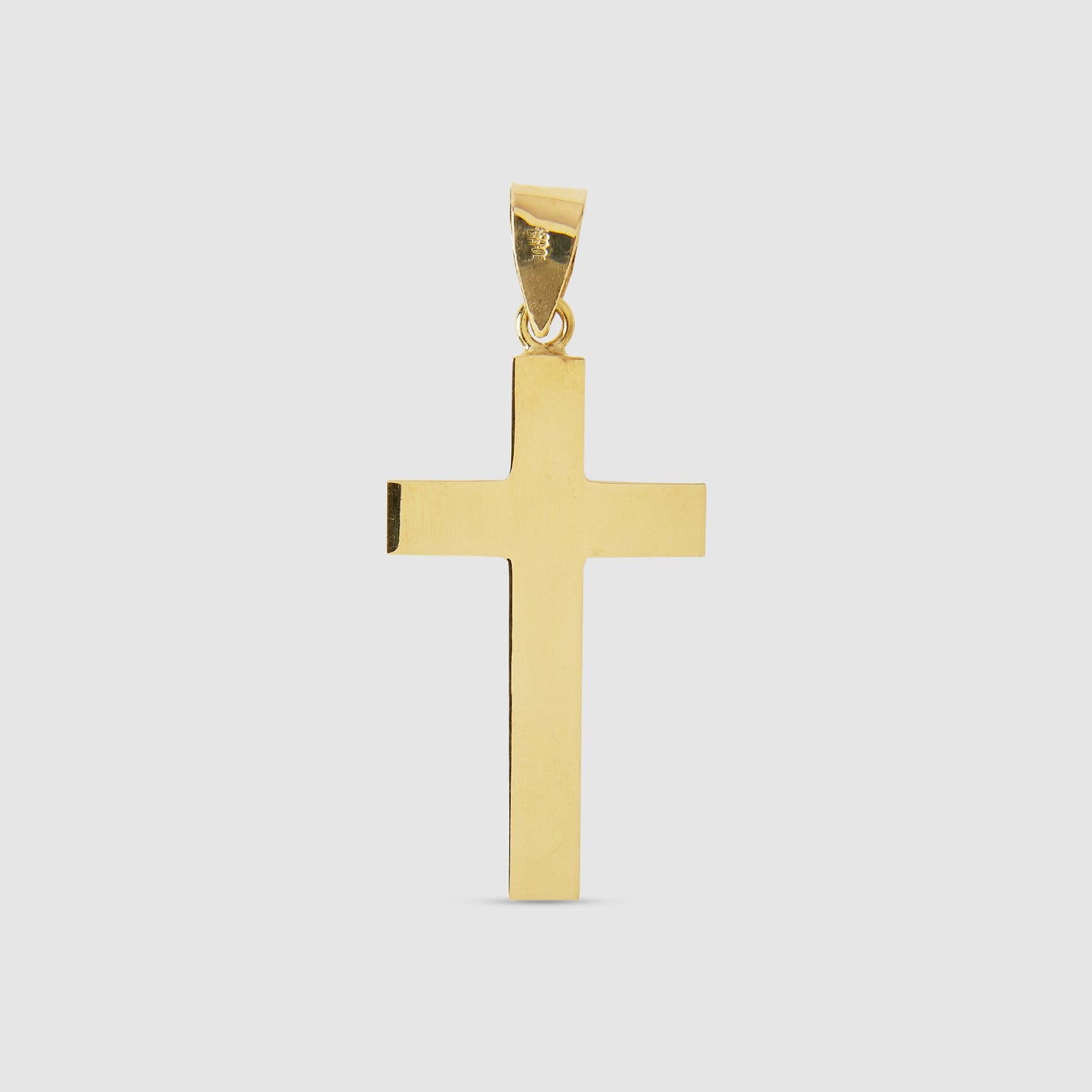 Flat 18K Gold Cross