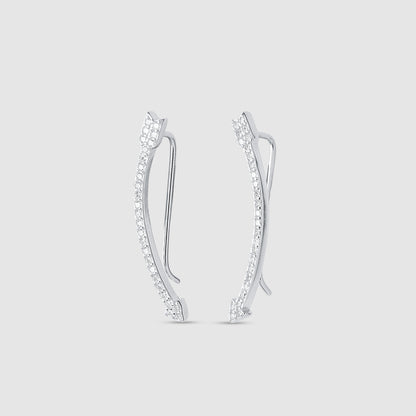 925 Silver Arrows Earring