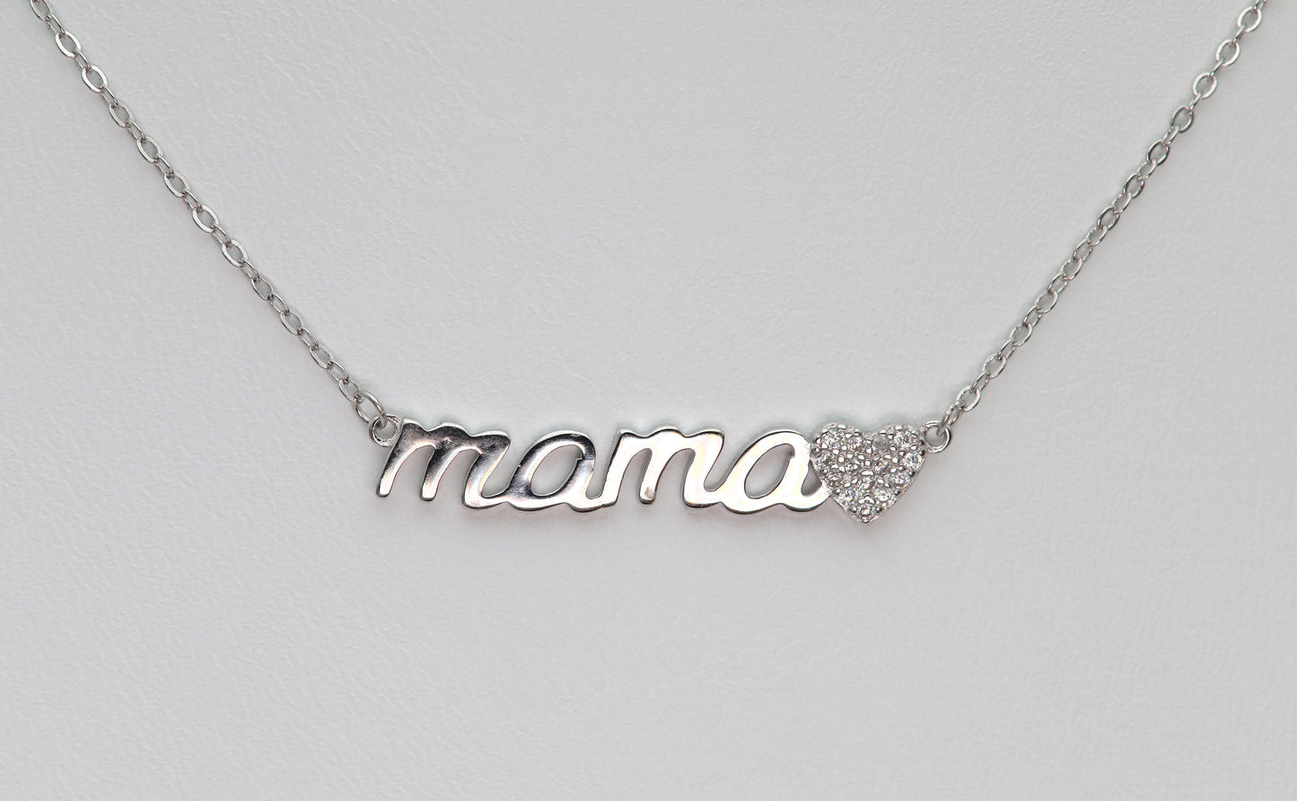 925 Silver 'MAMA' Choker