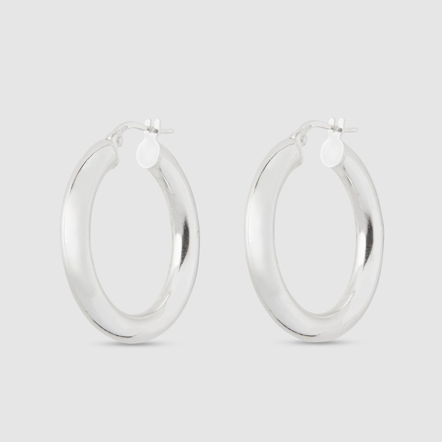 925 Silver Hoop Earrings