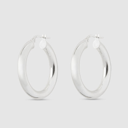 925 Silver Hoop Earrings