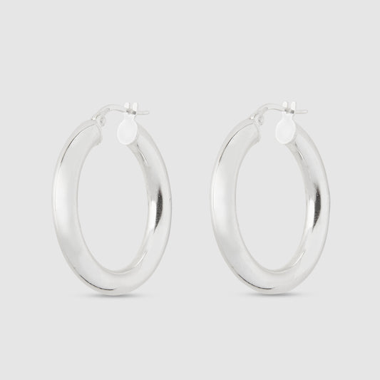 925 Silver Hoop Earrings