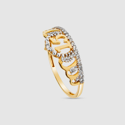 Anillo Queen Oro 18K