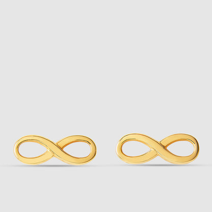 Infinite 18k Gold Earrings