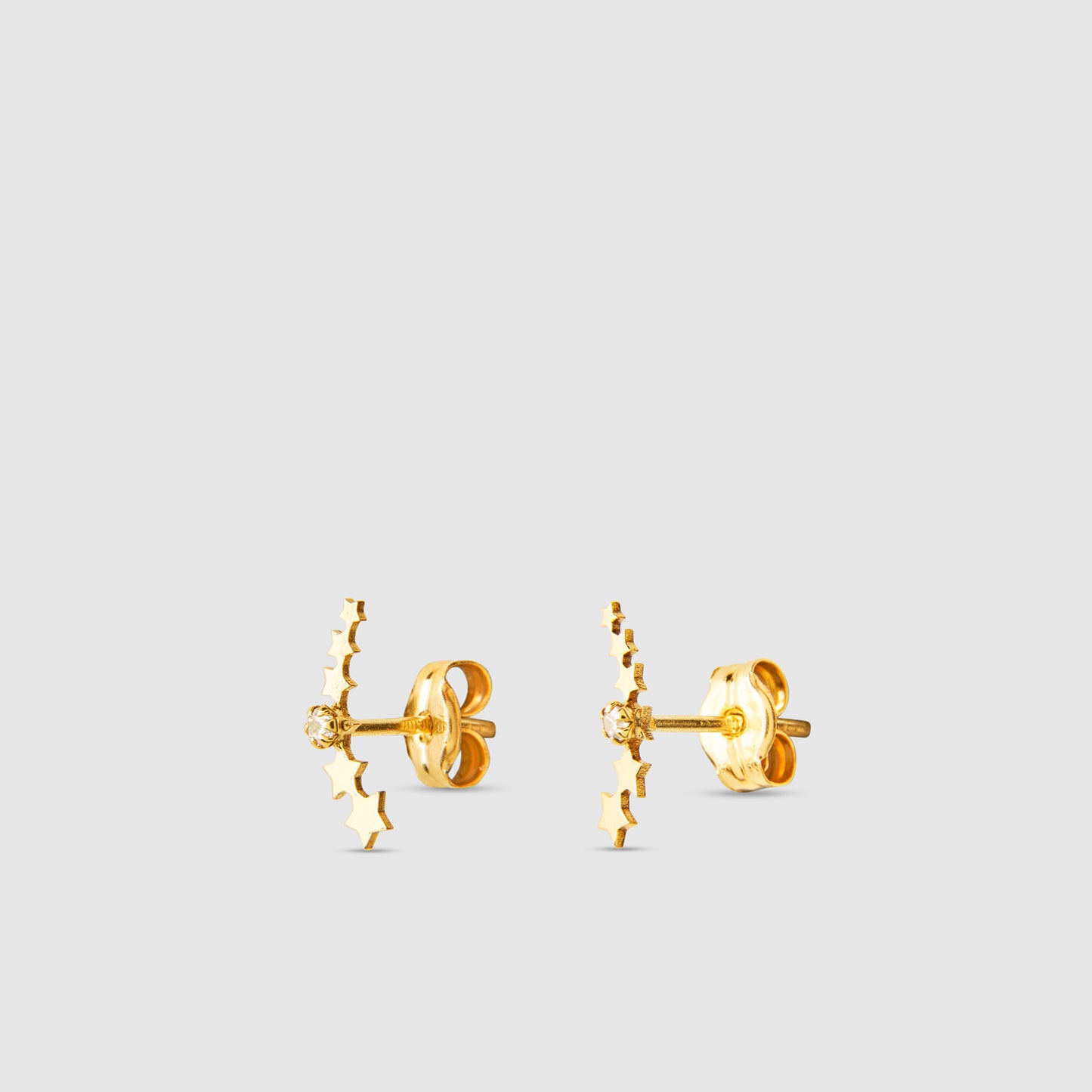 Pendientes Star Oro 18K