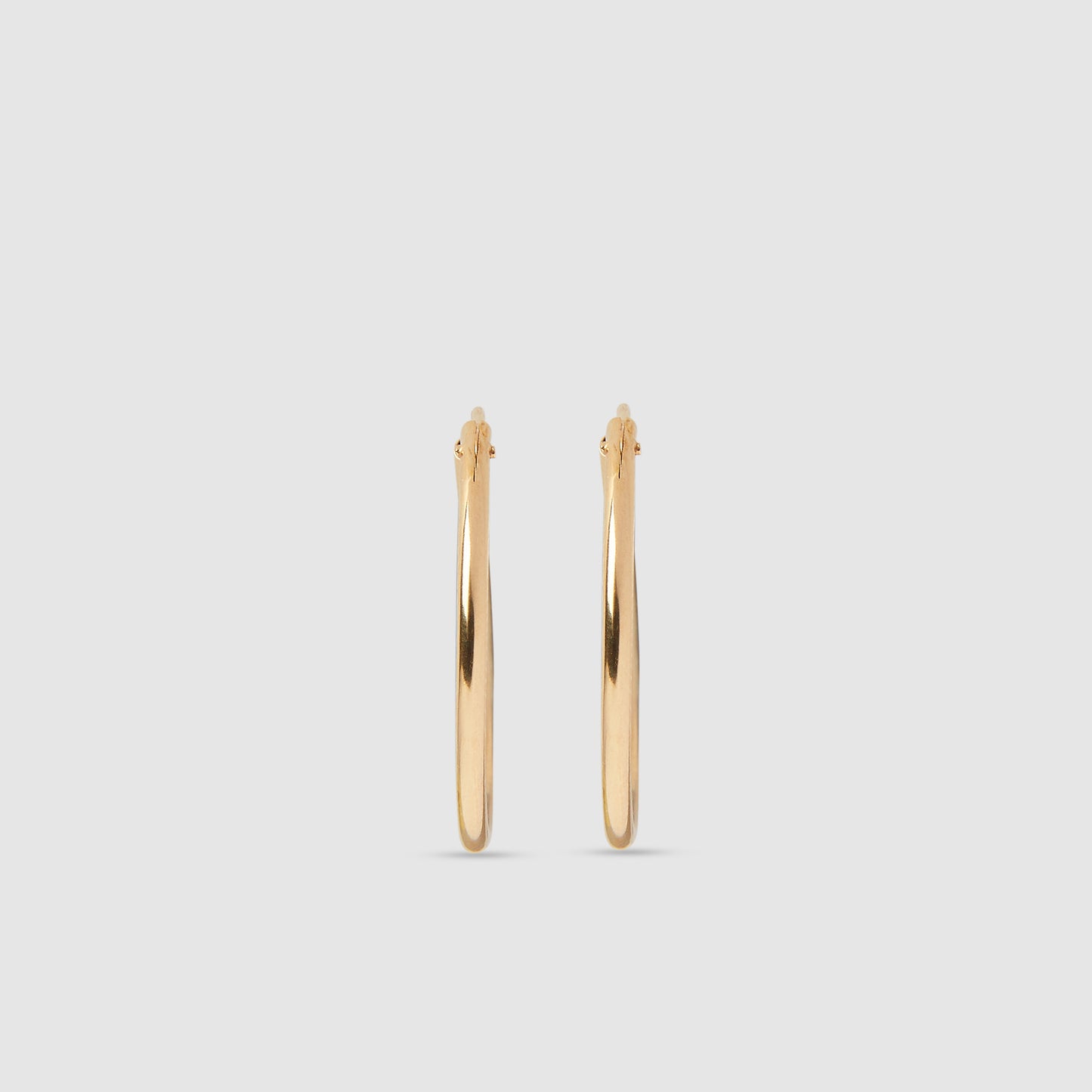 18K Gold Hoop Earrings