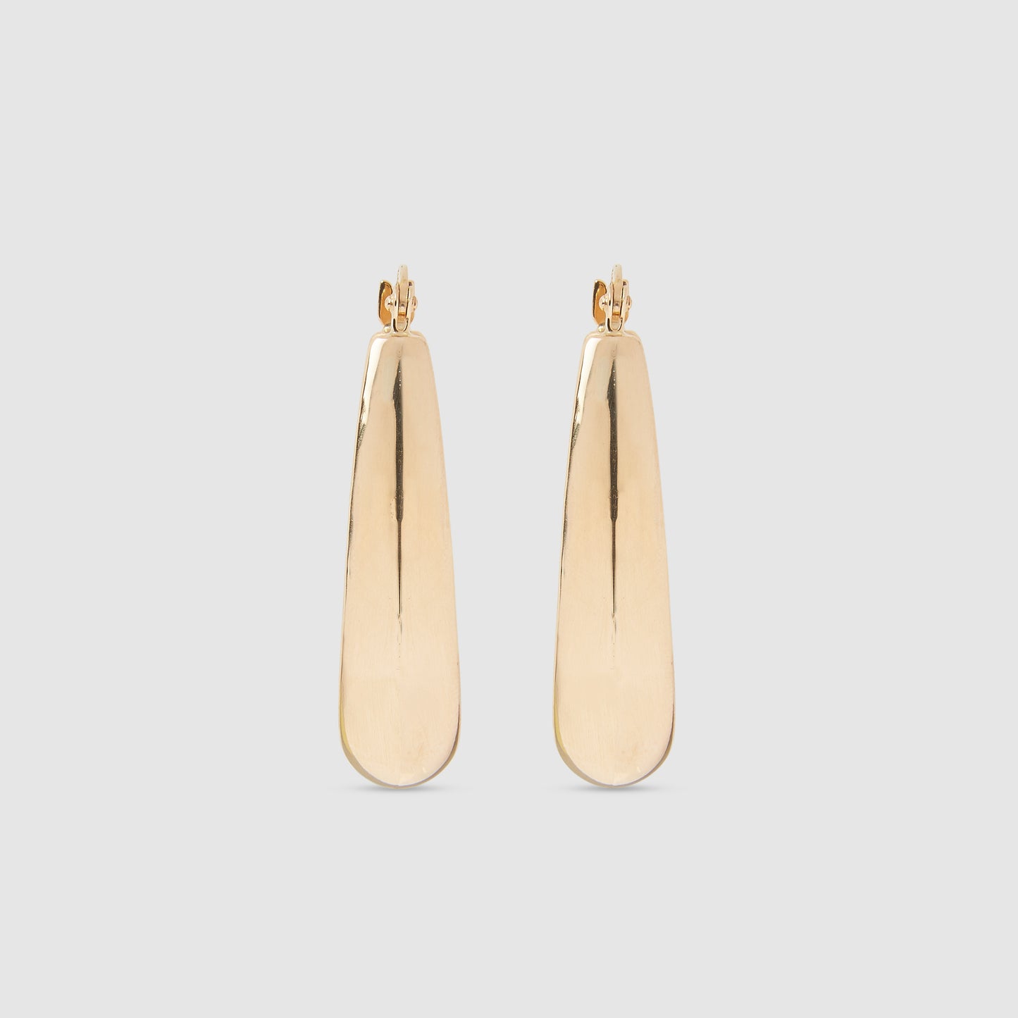 18K Gold domed earrings