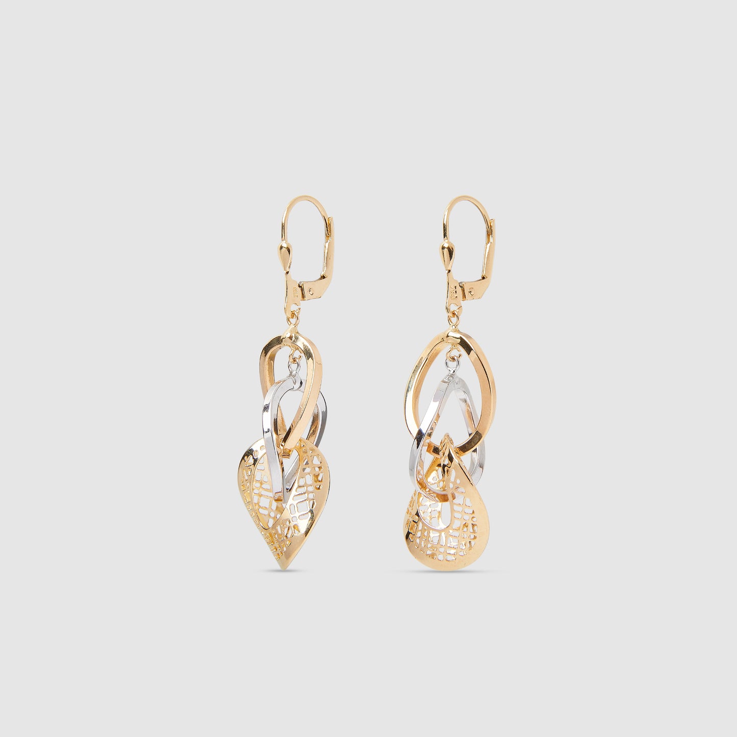 Sculptural 18K Gold Earrings