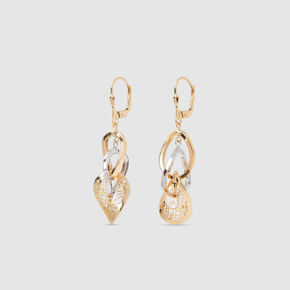 Sculptural 18K Gold Earrings