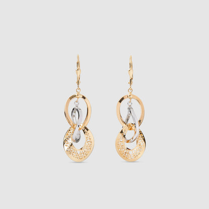 Pendientes Oro 18K escultural