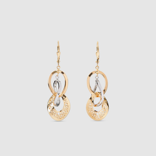 Pendientes Oro 18K escultural