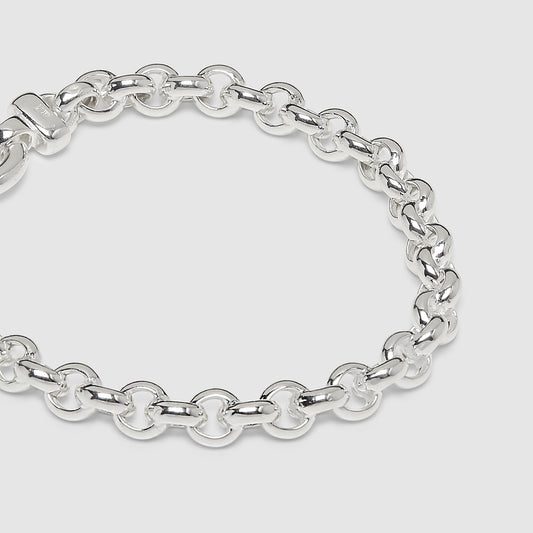 925 Silver Bracelet with Roló links