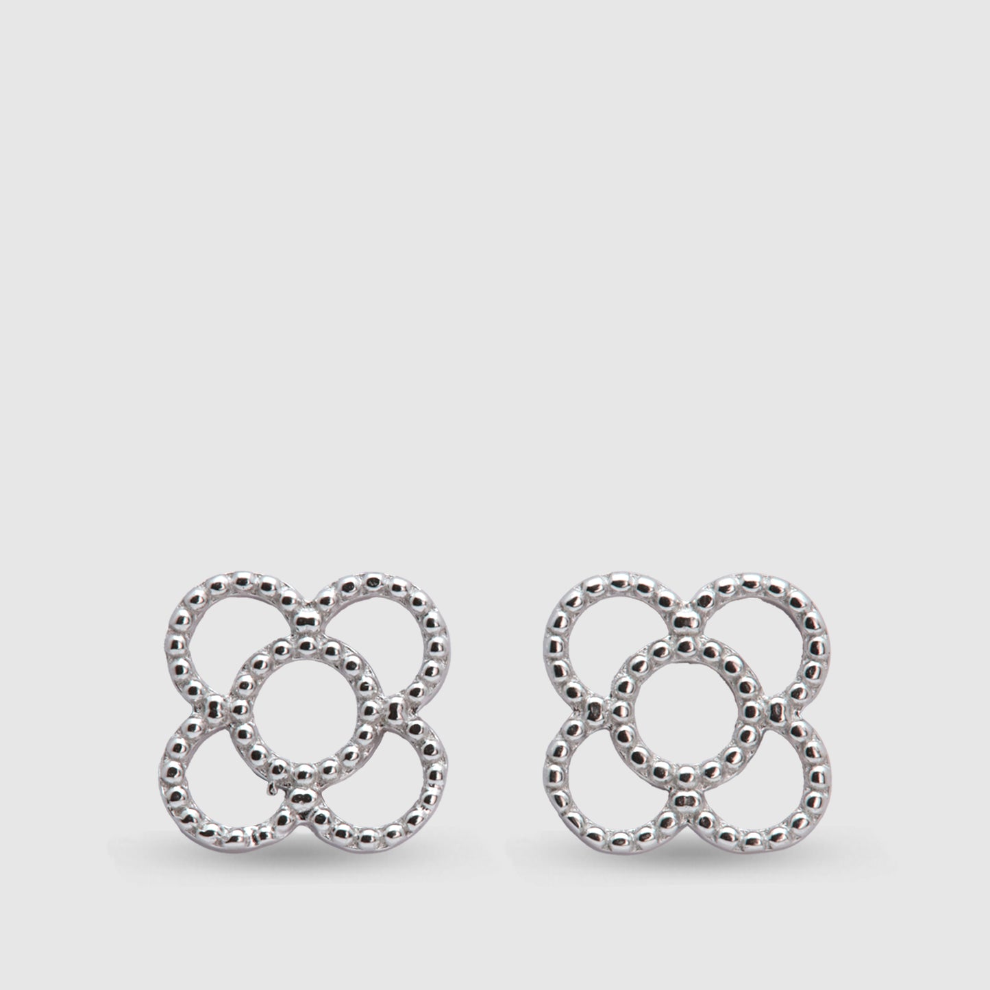 Pendientes flor Plata 925