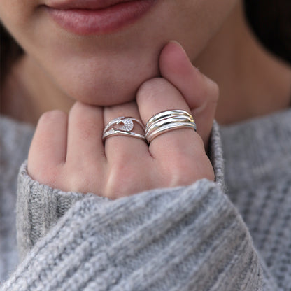 Anillo Trinity Plata 925