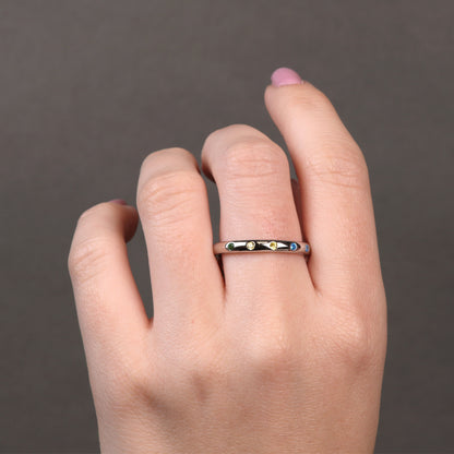 Anillo Plata 925 multicolor