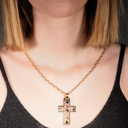 18K Gold Cross