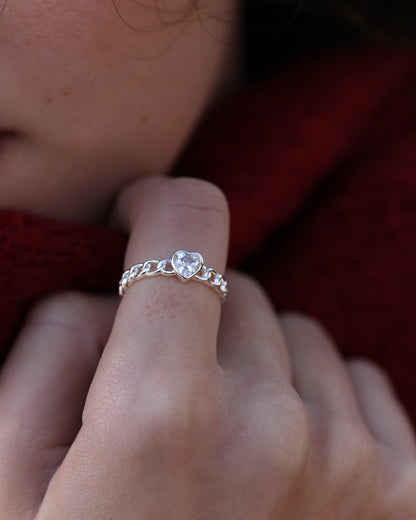 Anillo Moen Plata 925