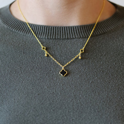 Gargantilla Velia Plata 925 Baño Oro.